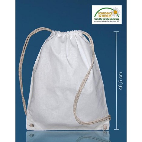 Sac à dos ficelle coton