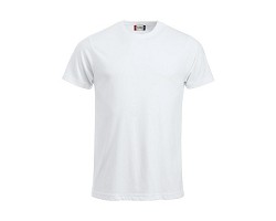 Tee shirt publicitaire lavable 60° blanc