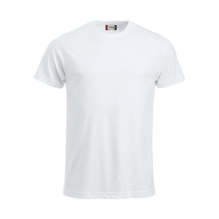  Tee shirt publicitaire lavable 60° blanc