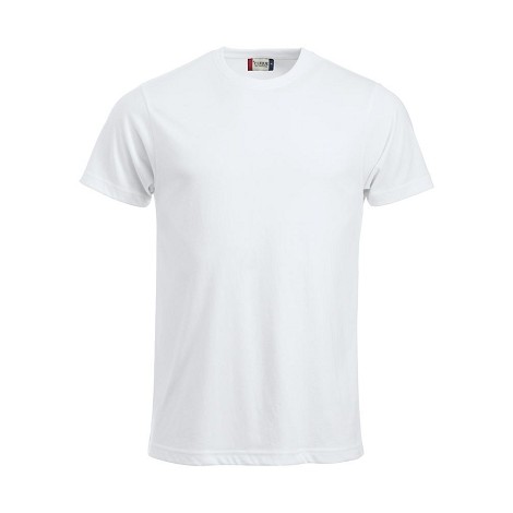 Tee shirt publicitaire lavable 60° blanc