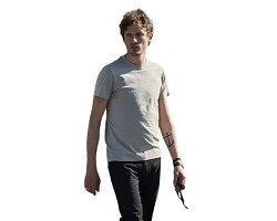 Tee shirt publicitaire lavable 60° blanc