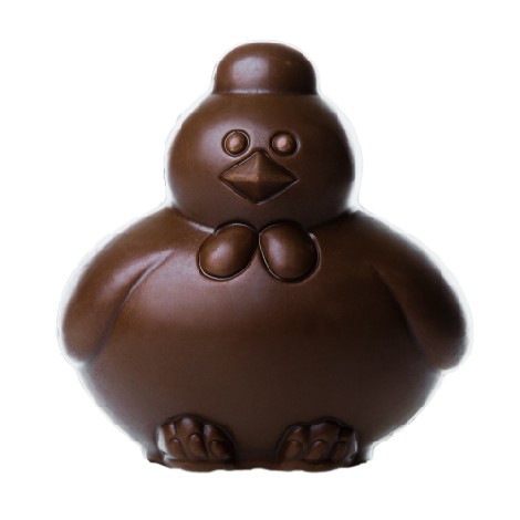  Moulage poule en chocolat personnalisé