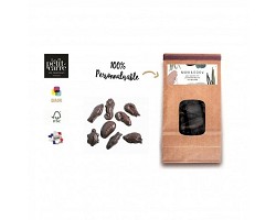 Sachet friture de chocolat noir personnalisé