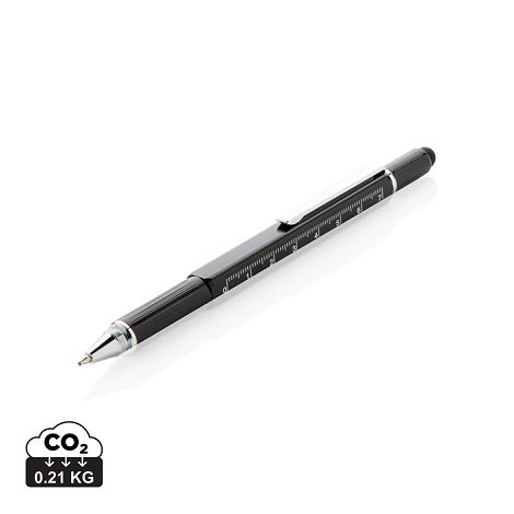  Stylo outil 5 en 1 en aluminium