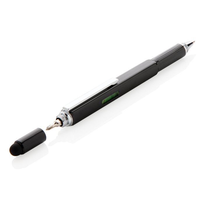  Stylo outil 5 en 1 en aluminium