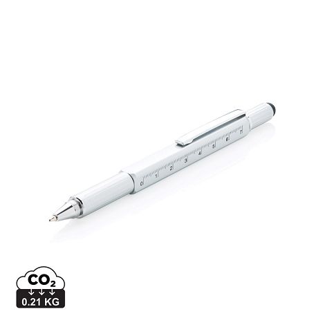  Stylo outil 5 en 1 en aluminium