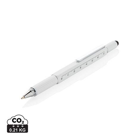  Stylo outil 5 en 1 en aluminium