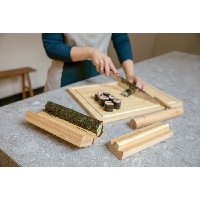  Set de préparation à sushis en bambou Ukiyo