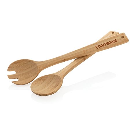 Couverts à salade 2 pcs en bambou Ukiyo