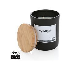 Bougie parfumée avec couvercle en bambou Ukiyo