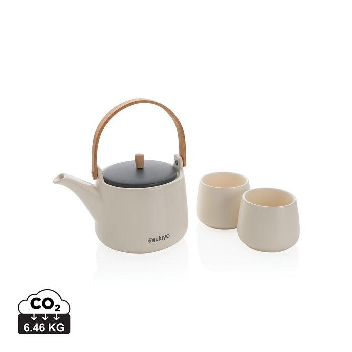  Théière 800ml avec tasses Ukiyo