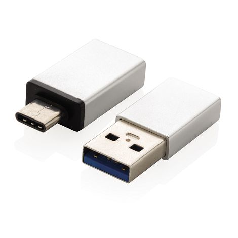 Set d'adaptateurs USB A et USB C