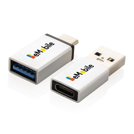  Set d'adaptateurs USB A et USB C