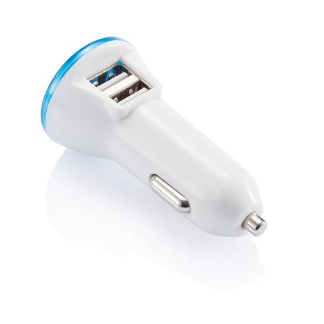 Double chargeur allume-cigare USB 2.1A