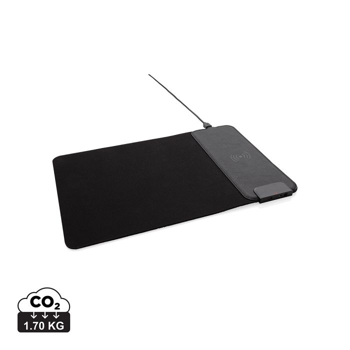  Tapis de souris avec ports USB et chargeur à induction