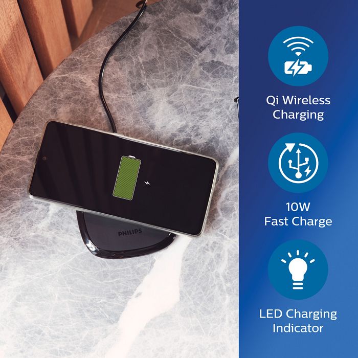  Chargeur Qi 10W Sans Fil Philips