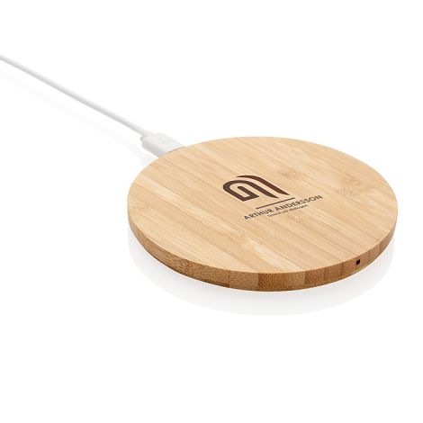 Chargeur à induction 5W en bambou