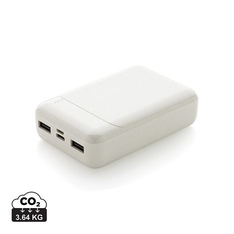  Batterie de secours 10.000 mAh en plastique recyclé RCS