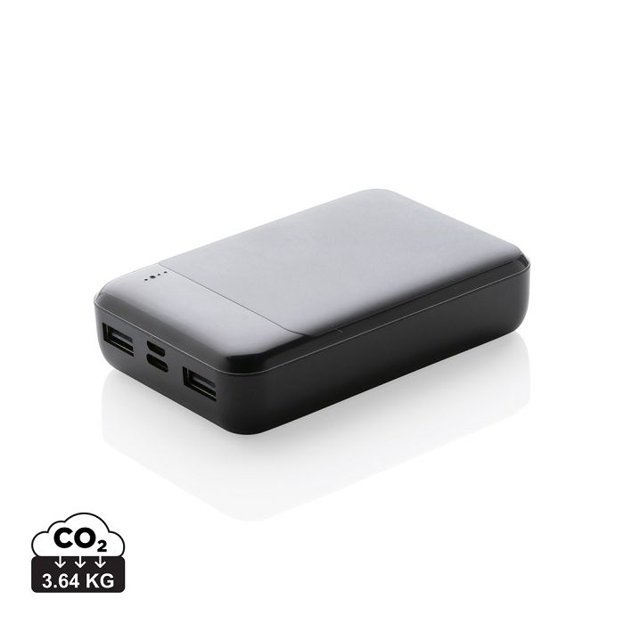  Batterie de secours 10.000 mAh en plastique recyclé RCS