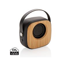 Enceinte fashion en bambou 3W