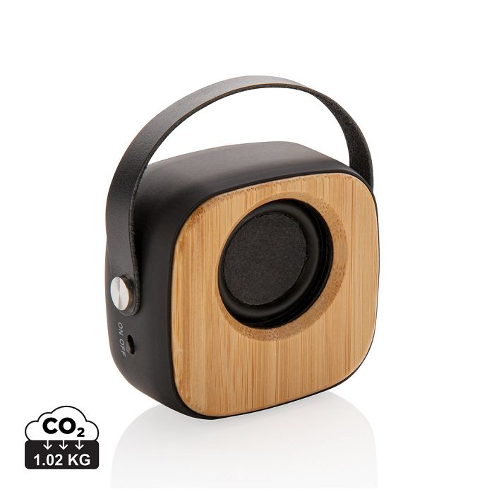  Enceinte fashion en bambou 3W