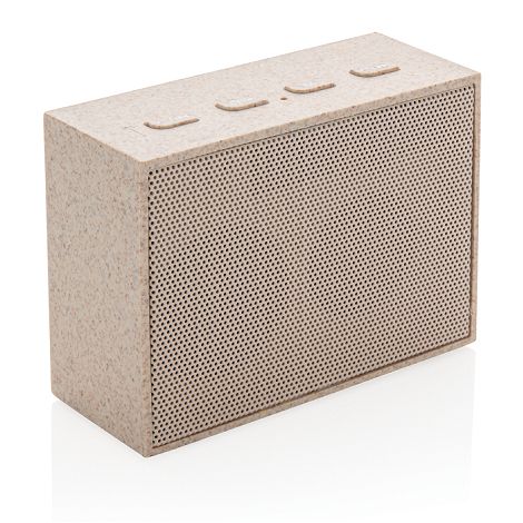 Mini enceinte 3W en fibre de paille