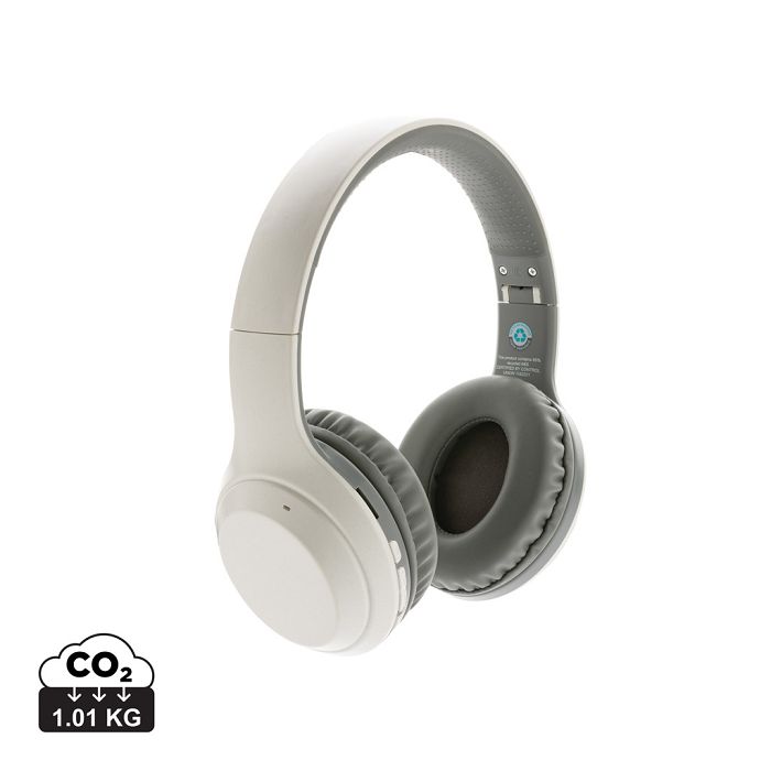  Casque audio en plastique recyclé RCS