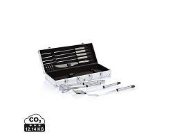 Set de 12 pcs pour barbecue en coffret aluminium