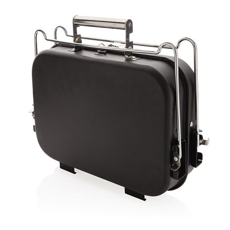 Barbecue portable format valise