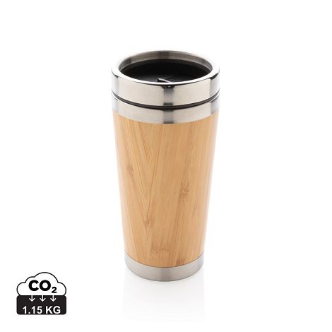  Mug double paroi en bambou