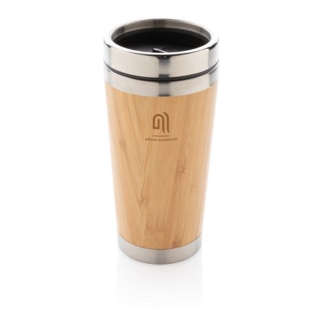  Mug double paroi en bambou