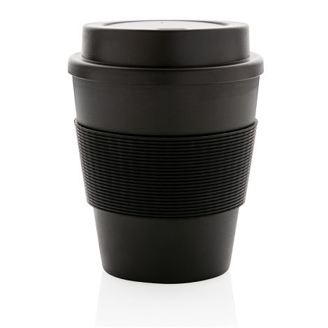  Mug en PP recyclable avec couvercle à vis 350ml