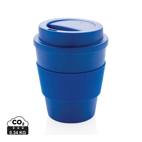  Mug en PP recyclable avec couvercle à vis 350ml