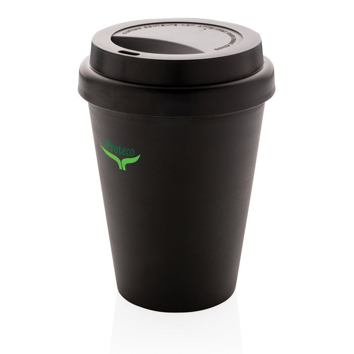  Mug en PP recyclable à double paroi 300ml