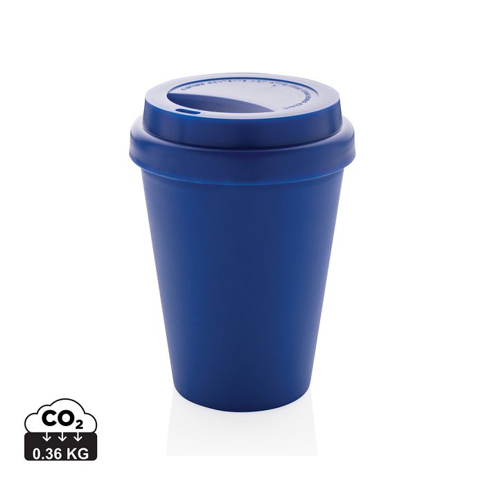  Mug en PP recyclable à double paroi 300ml