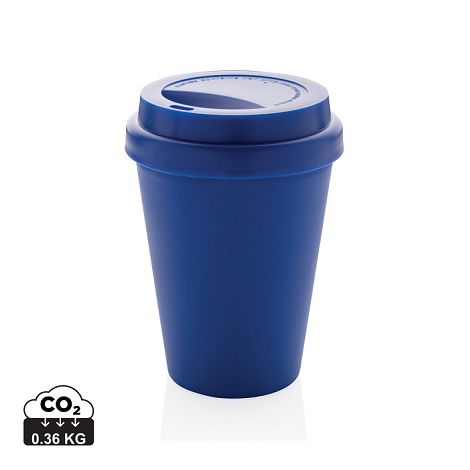  Mug en PP recyclable à double paroi 300ml