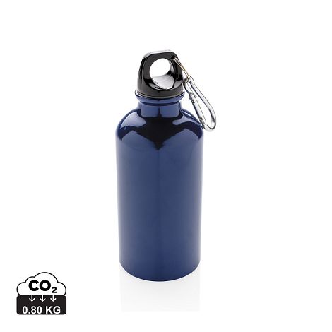  Bouteille sport en aluminium avec mousqueton