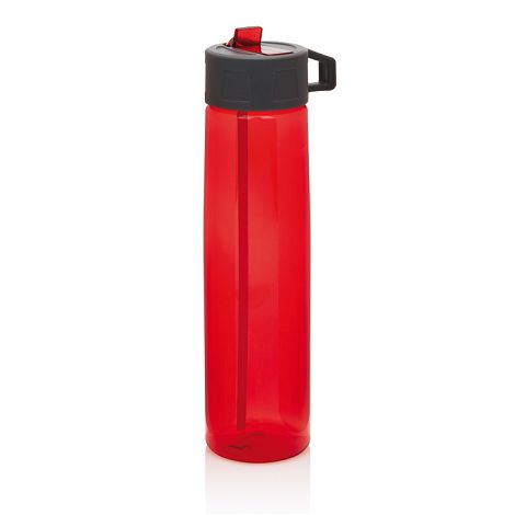 Bouteille en Tritan avec paille