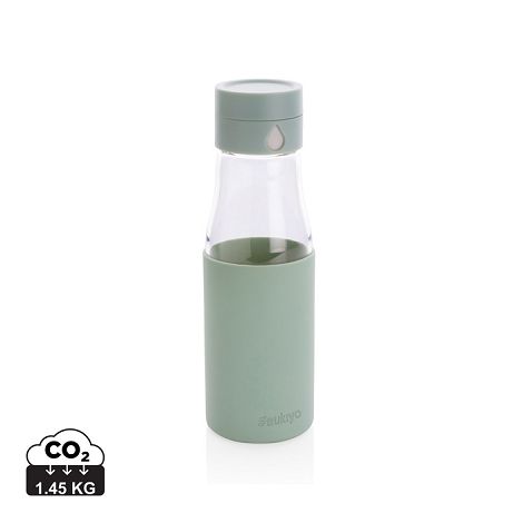  Bouteille en verre 600ml avec compteur d'hydradation Ukiyo