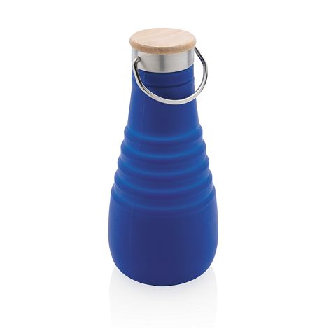 Bouteille en silicone pliable étanche