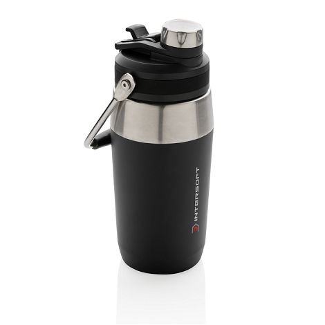 Bouteille isotherme 500ml avec bouchon double fonction