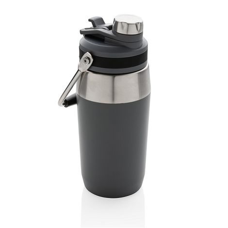 Bouteille isotherme 500ml avec bouchon double fonction