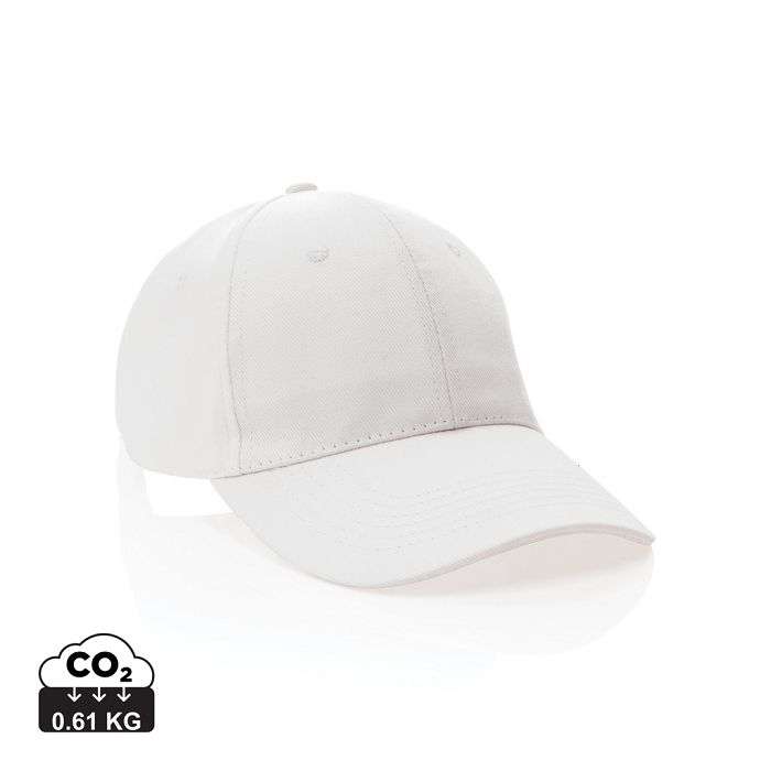  Casquette 6 panneaux en coton recyclé 280gr IMPACT