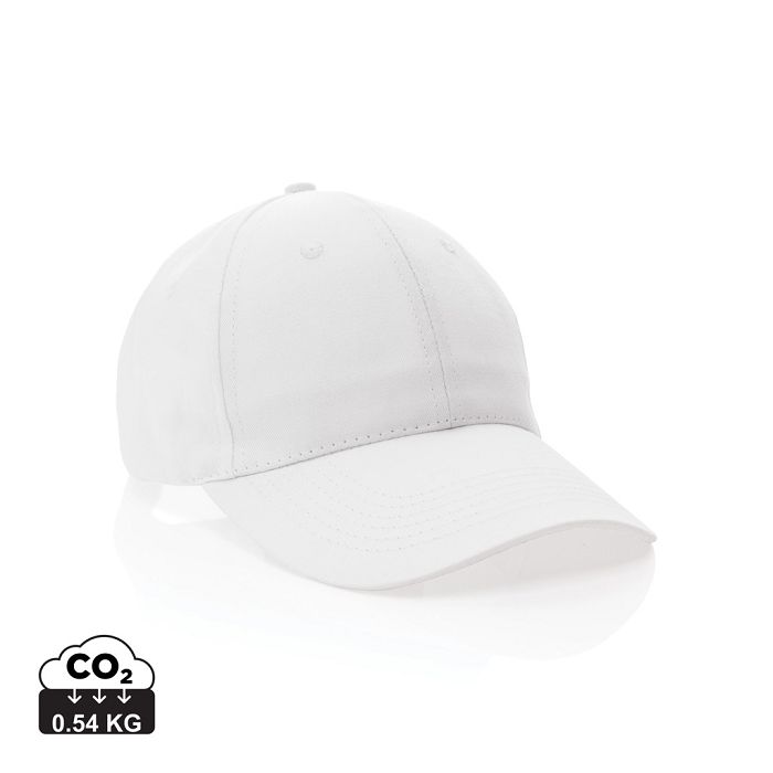  Casquette 6 panneaux en coton recyclé 190gr IMPACT