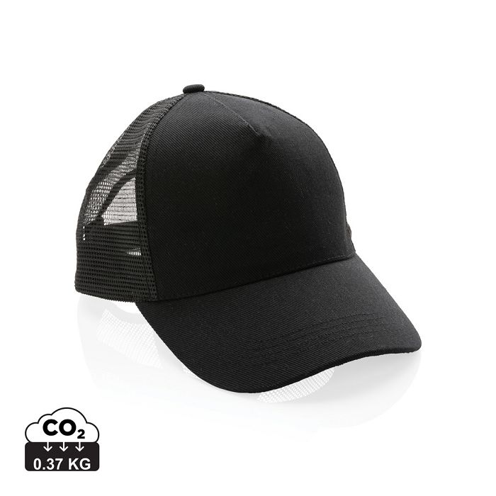  Casquette de routier 5 panneaux coton recyclé Impact AWARE™