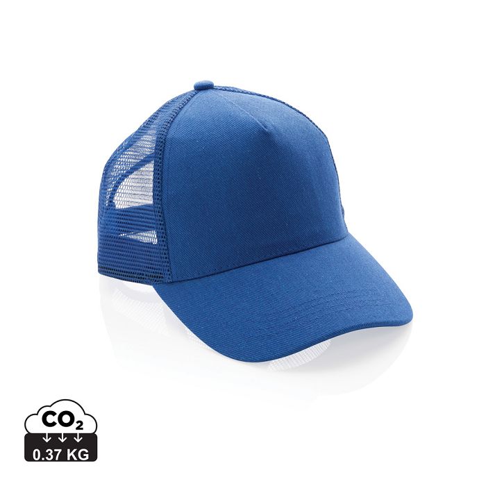  Casquette de routier 5 panneaux coton recyclé Impact AWARE™