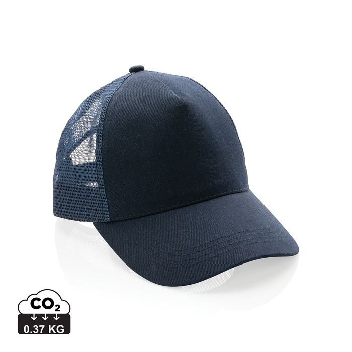  Casquette de routier 5 panneaux coton recyclé Impact AWARE™