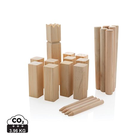  Jeu de Kubb en bois