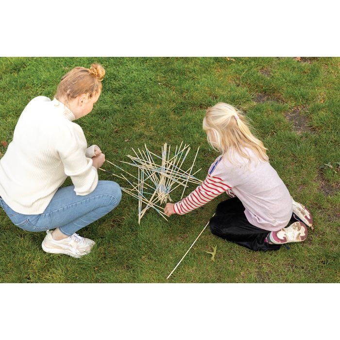  Jeu de mikado géant en bambou