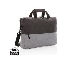 Sacoche ordinateur 15,6" en rPET Duo color